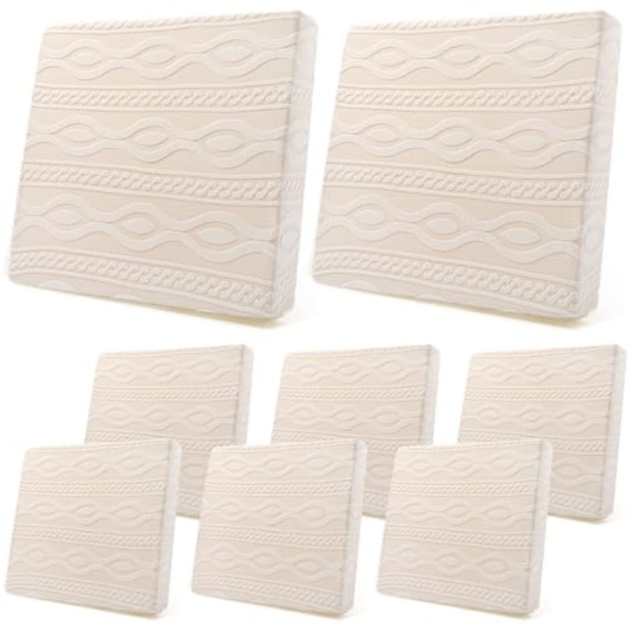 Outdoor Furniture Covers - 8Pcs Stretch Patio Cushion Covers Outdoor