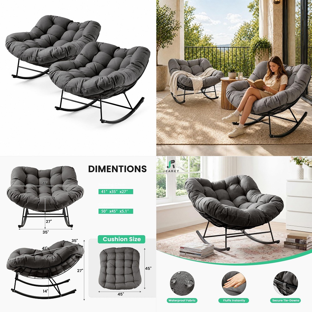 Outdoor Furniture Dining Set - 7Piece Outdoor Dining Set 6 Padded