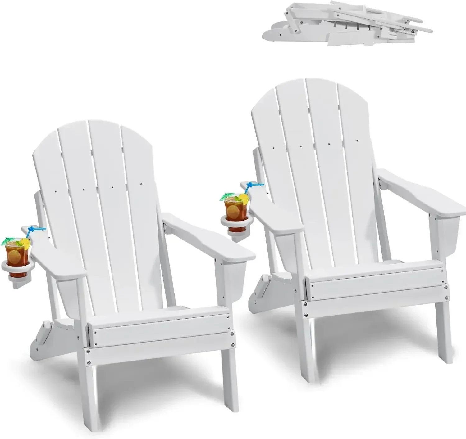 Outdoor Furniture And Fire Pit - Hot salesBig deal Folding Adirondack Chairs