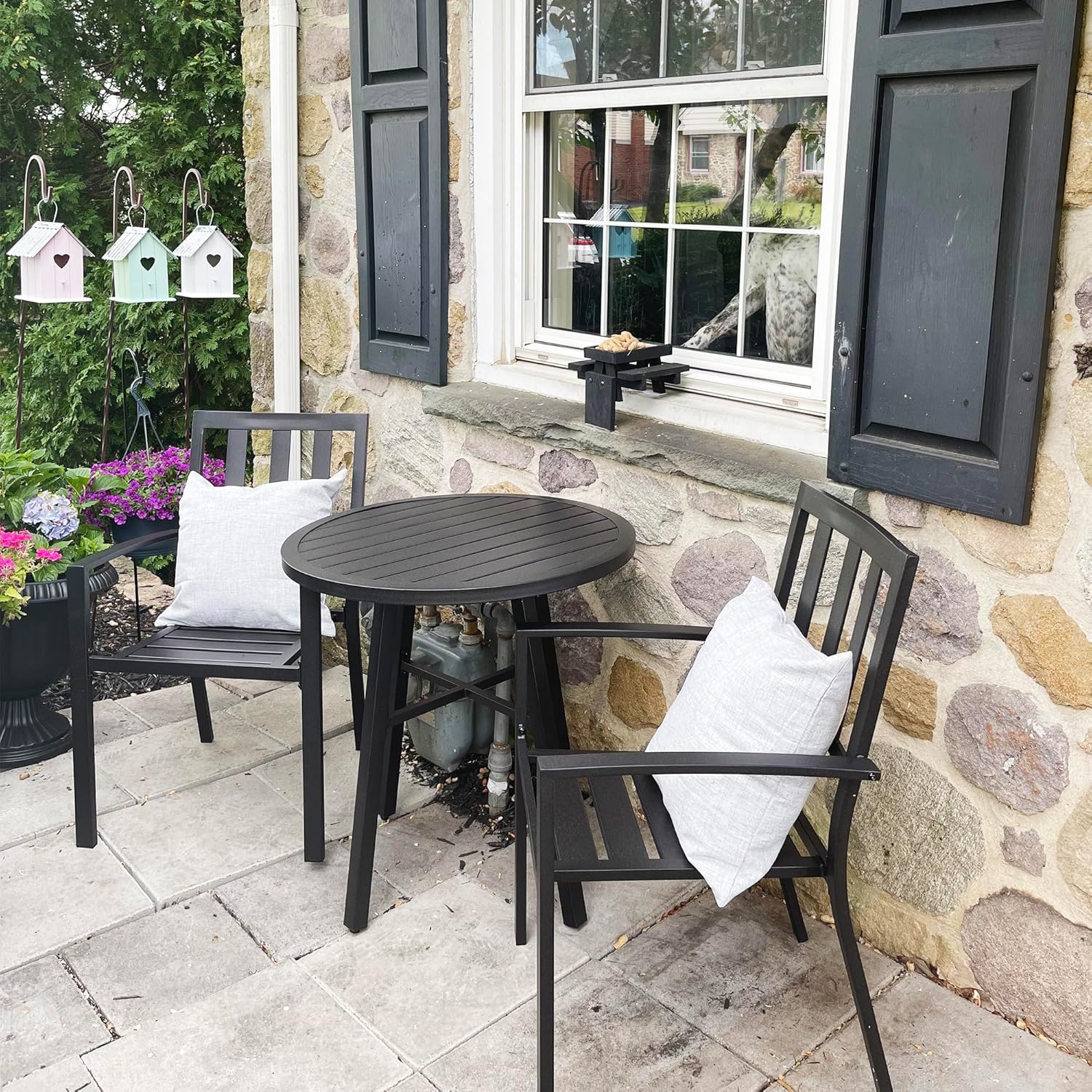 Outdoor Furniture On Sale - 3 Piece Outdoor Patio Bistro Dining