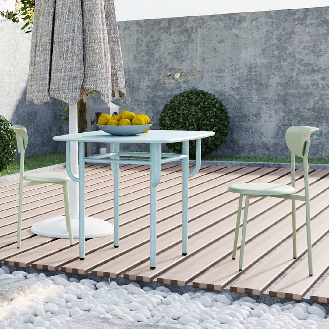 Outdoor Furniture Dining Set - Morden Style Outdoor Restaurant Furniture Garden