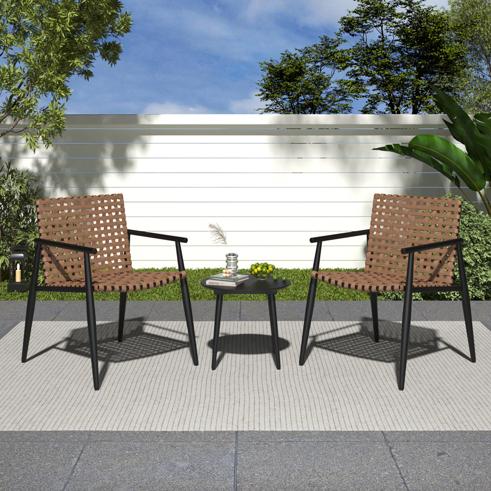 Outdoor Furniture On Sale - PE Rattan Outdoor Chat Set 2