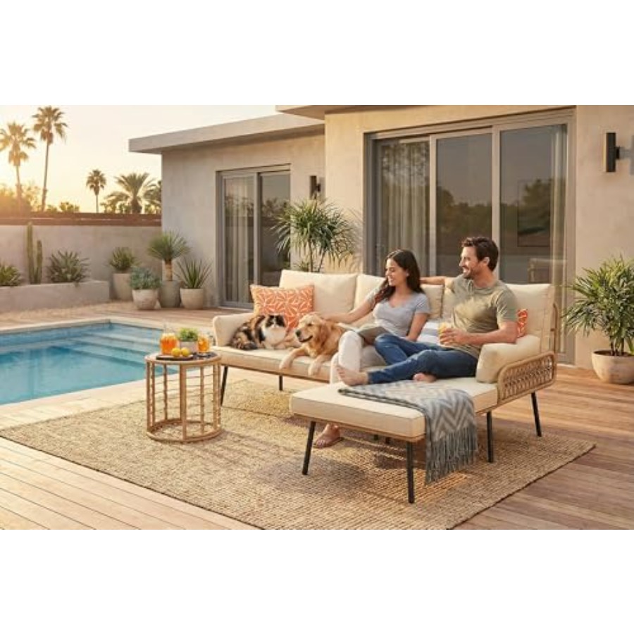 3-Piece Outdoor Patio Furnitur - Outdoor Furniture On Sale avaliação e preço