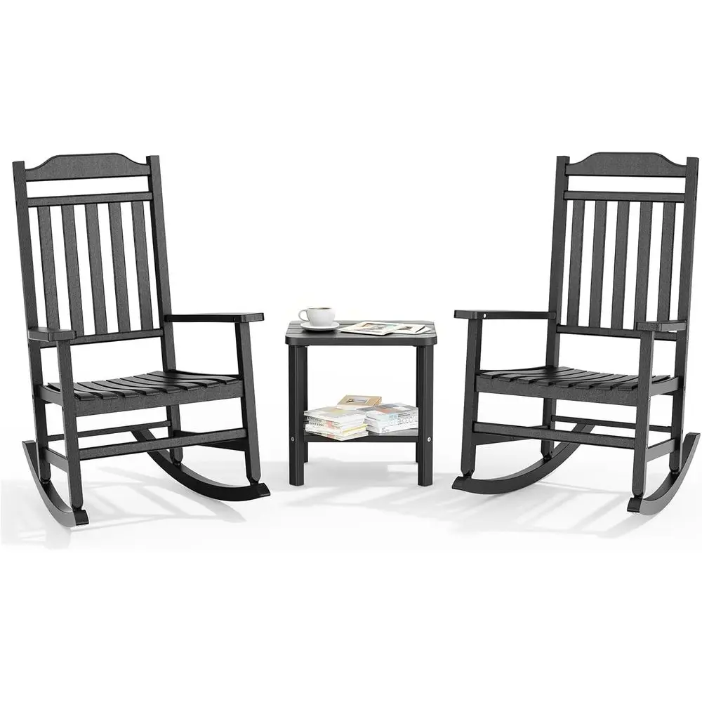 3-Piece Outdoor Rocking Bistro - Outdoor Furniture On Sale avaliação e preço