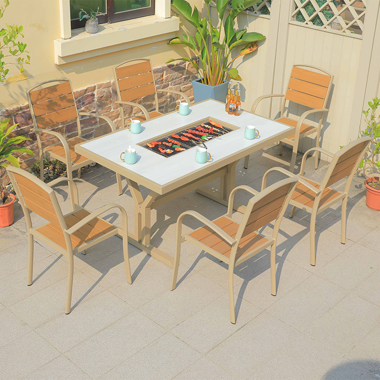 Hot Sale Cast Aluminum Fire Pi - Outdoor Furniture And Fire Pit avaliação e preço