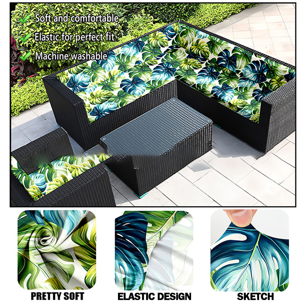 8x Sofa Cushion Non-Slip Furni - Outdoor Furniture Covers avaliação e preço