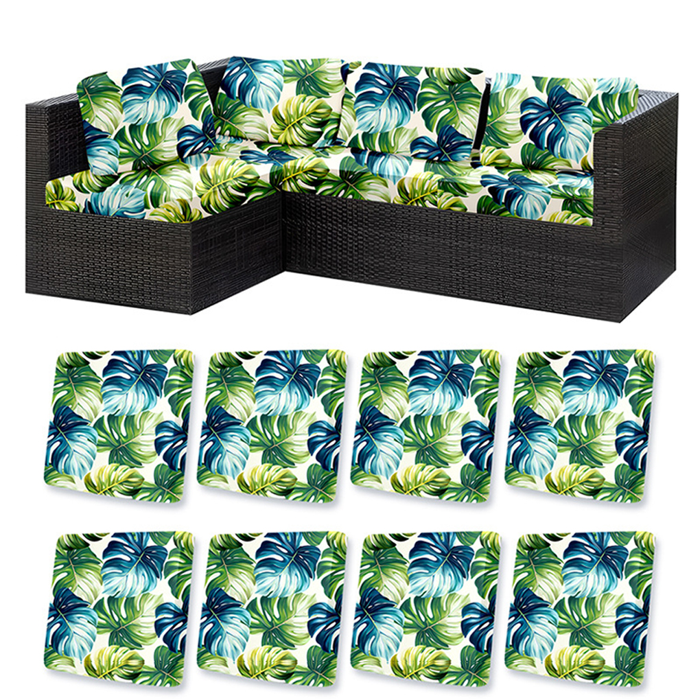 8x Sofa Cushion Non-Slip Furni - Outdoor Furniture Covers avaliação e preço