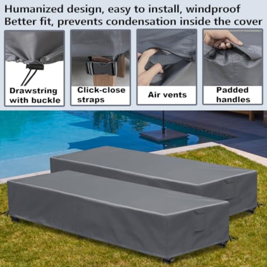 Outdoor Chaise Lounge Covers 6 - Outdoor Furniture Covers avaliação e preço