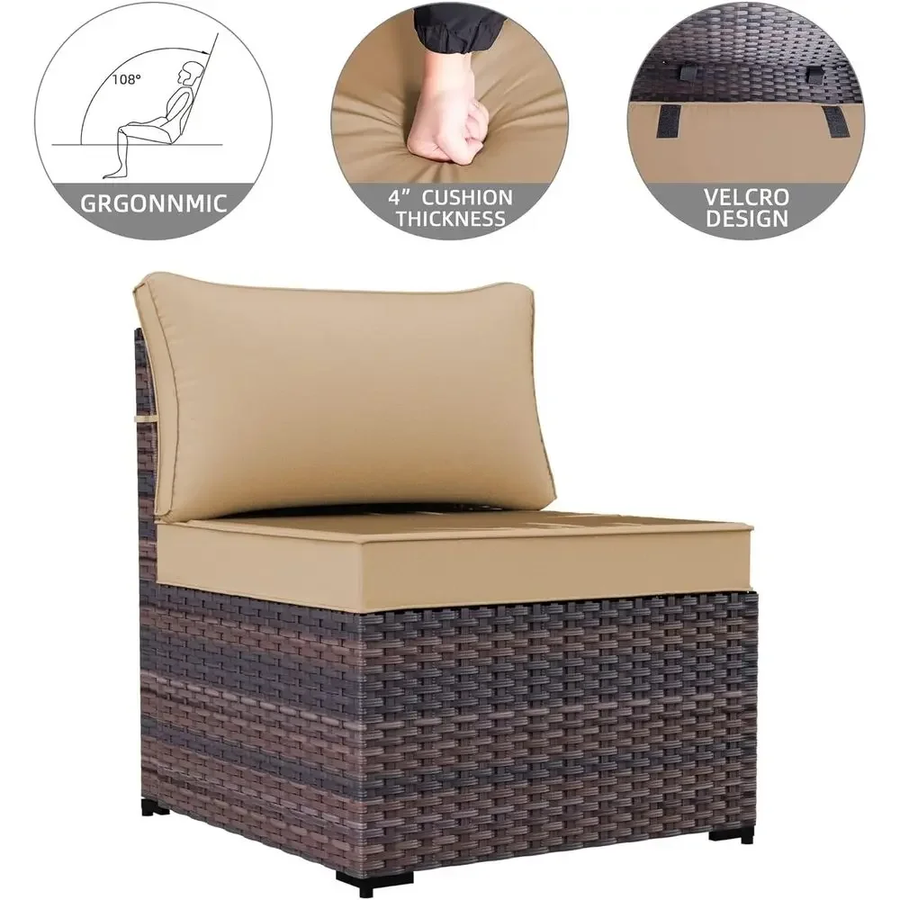 8-Piece Outdoor Patio Furnitur - Outdoor Furniture And Fire Pit avaliação e preço