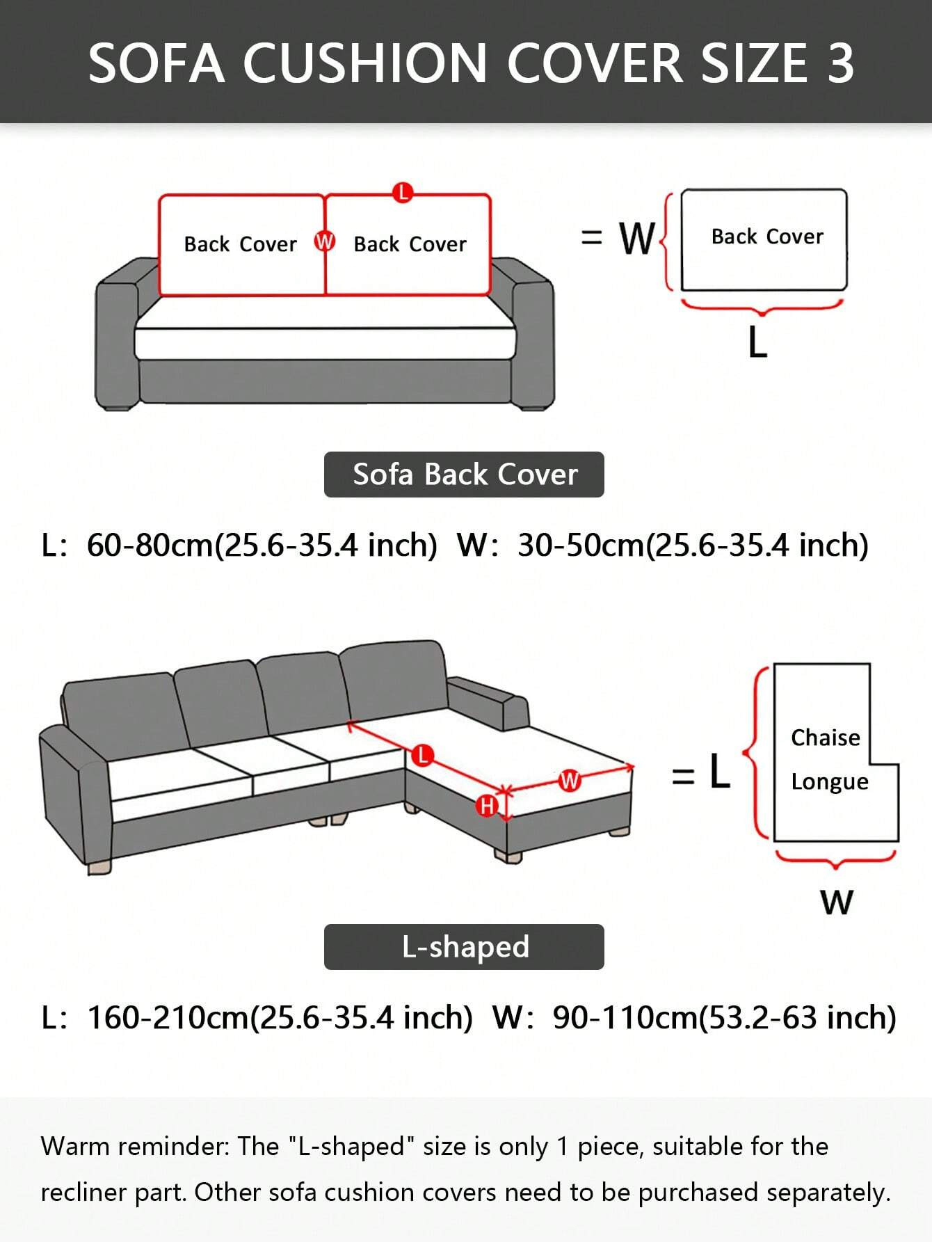 1pc Solid Color Elastic Sofa S - Outdoor Furniture Upholstery avaliação e preço