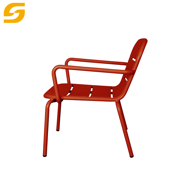 Custom Aluminum Garden Chair O - Outdoor Furniture Dining Set avaliação e preço
