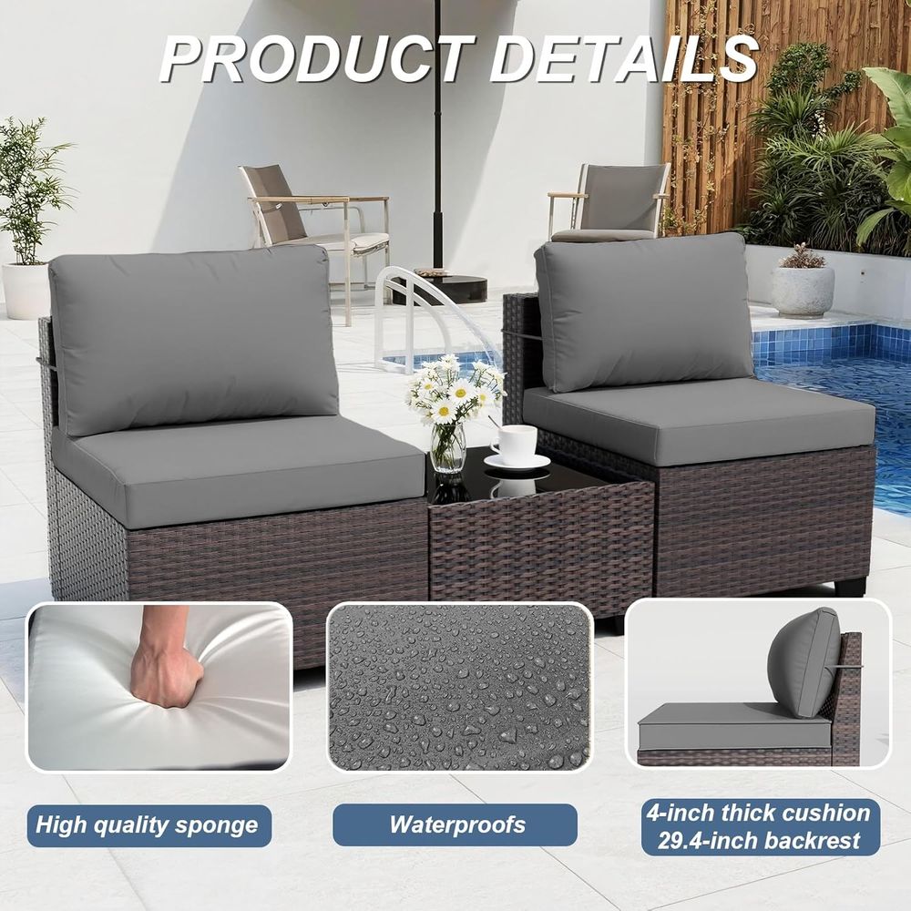 10-Piece Outdoor Patio Furnitu - Outdoor Furniture Fire Table avaliação e preço