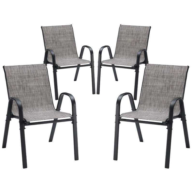 Stackable Outdoor Dining Chair - Outdoor Furniture Dining Set avaliação e preço