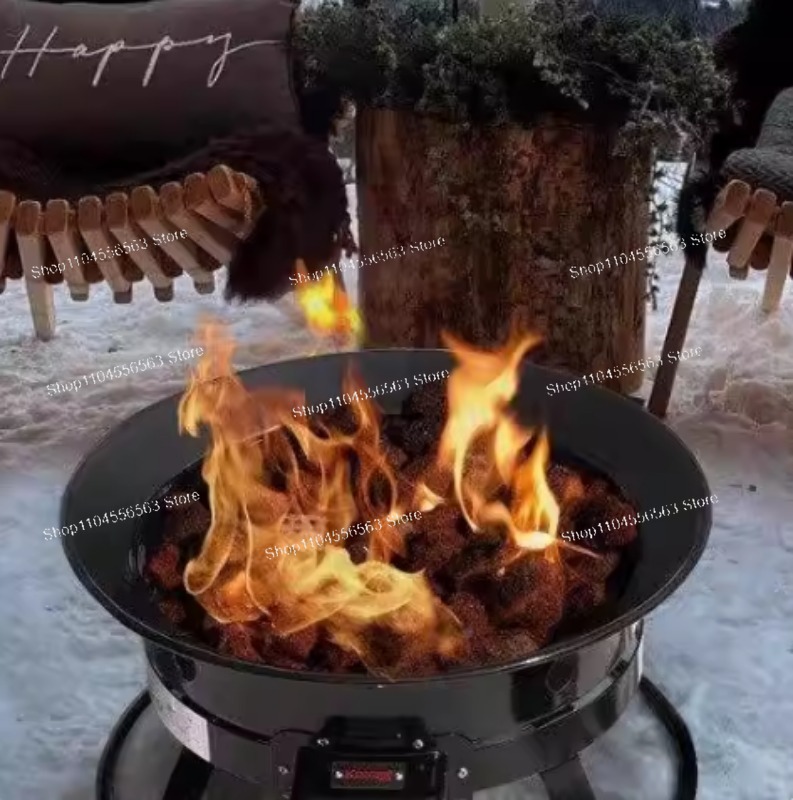 Portable Propane Fire Pit 58,0 - Outdoor Furniture And Fire Pit avaliação e preço