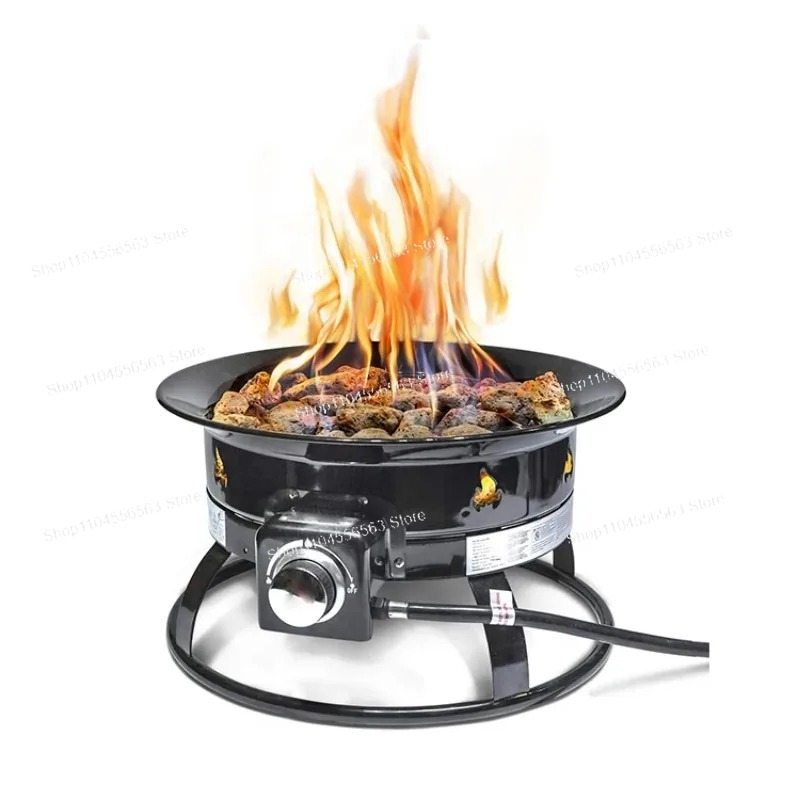 Portable Propane Fire Pit 58,0 - Outdoor Furniture And Fire Pit avaliação e preço
