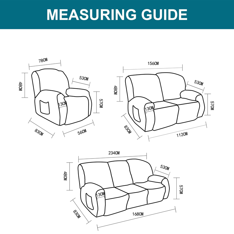 1/2/3 seater Recliner Stretch  - Outdoor Furniture Upholstery avaliação e preço
