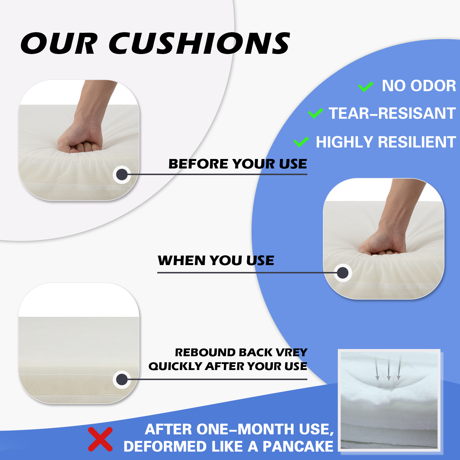 Outdoor Deep Seat Cushions for - Outdoor Furniture On Sale avaliação e preço