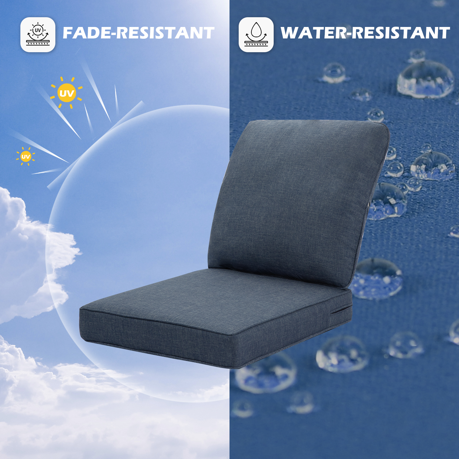Outdoor Deep Seat Cushions for - Outdoor Furniture On Sale avaliação e preço