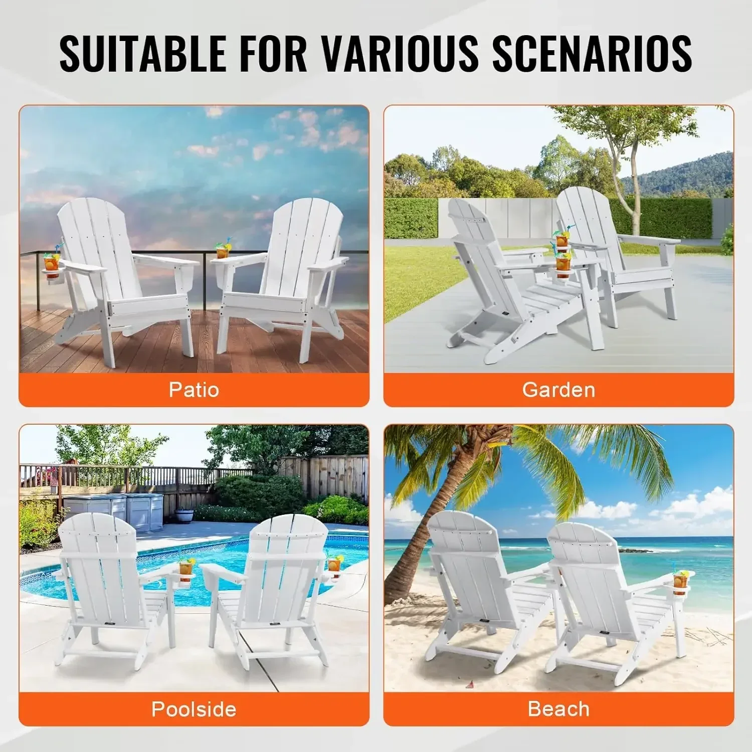 Hot salesBig deal Folding Adir - Outdoor Furniture And Fire Pit avaliação e preço