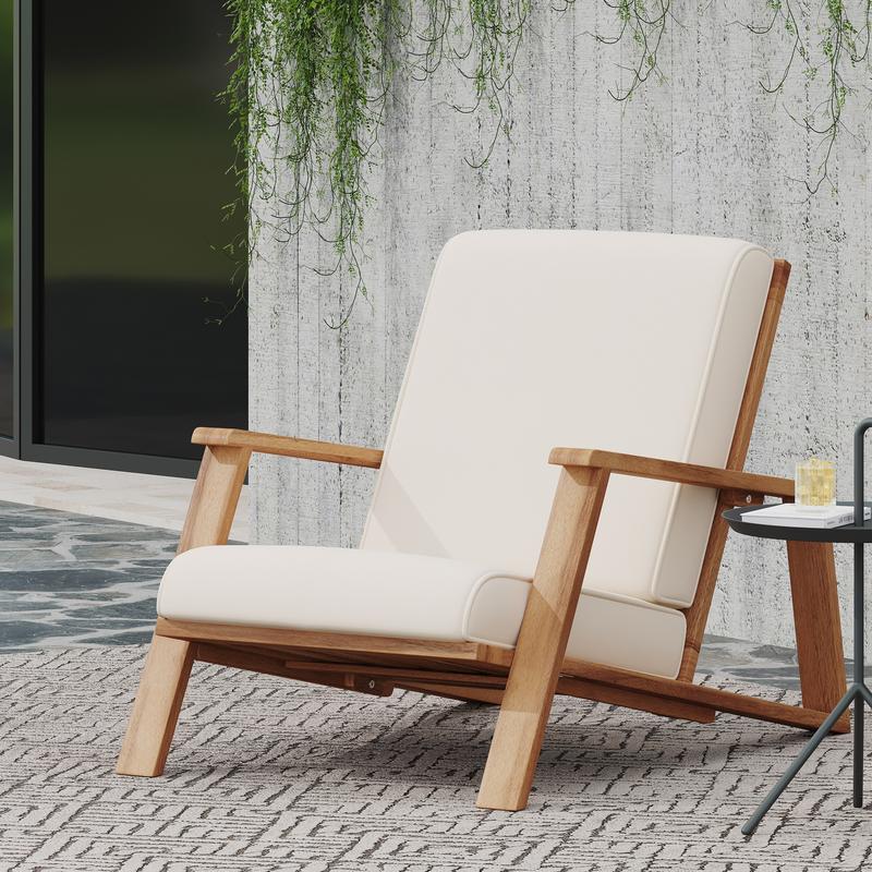 Paloma Club Chair - Modern Arm - Outdoor Furniture Upholstery avaliação e preço
