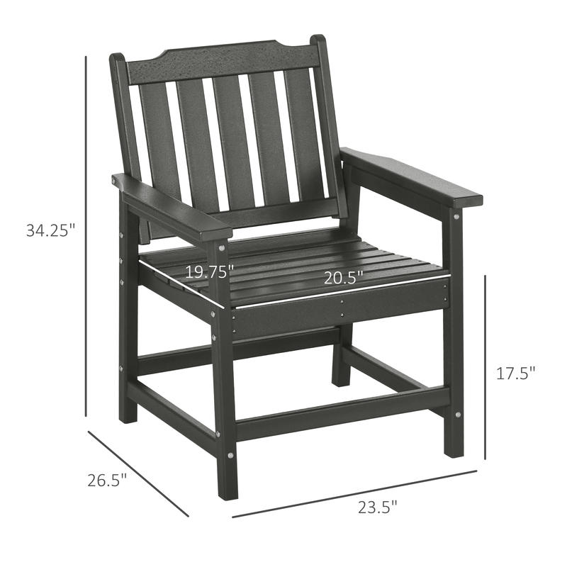 2 Piece All-Weather Patio Chai - Outdoor Furniture Dining Set avaliação e preço