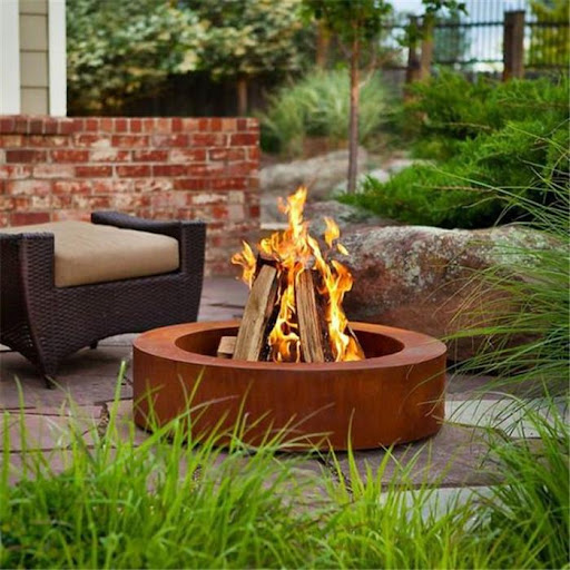 Outdoor Sofa Set Fire Pit Tabl - Outdoor Furniture Fire Table avaliação e preço