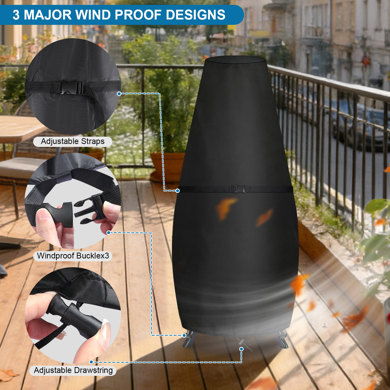 210D Oxford Cloth Waterproof C - Outdoor Furniture Covers avaliação e preço