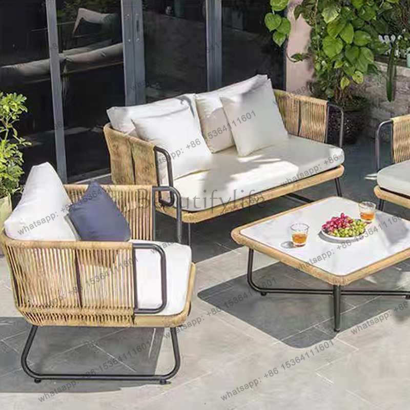 LJY Outdoor Backyard Garden Fu - Outdoor Furniture Upholstery avaliação e preço