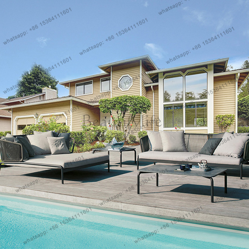 LJY Outdoor Backyard Garden Fu - Outdoor Furniture Upholstery avaliação e preço