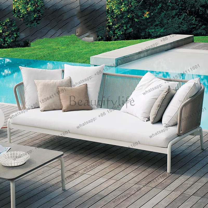 LJY Outdoor Backyard Garden Fu - Outdoor Furniture Upholstery avaliação e preço