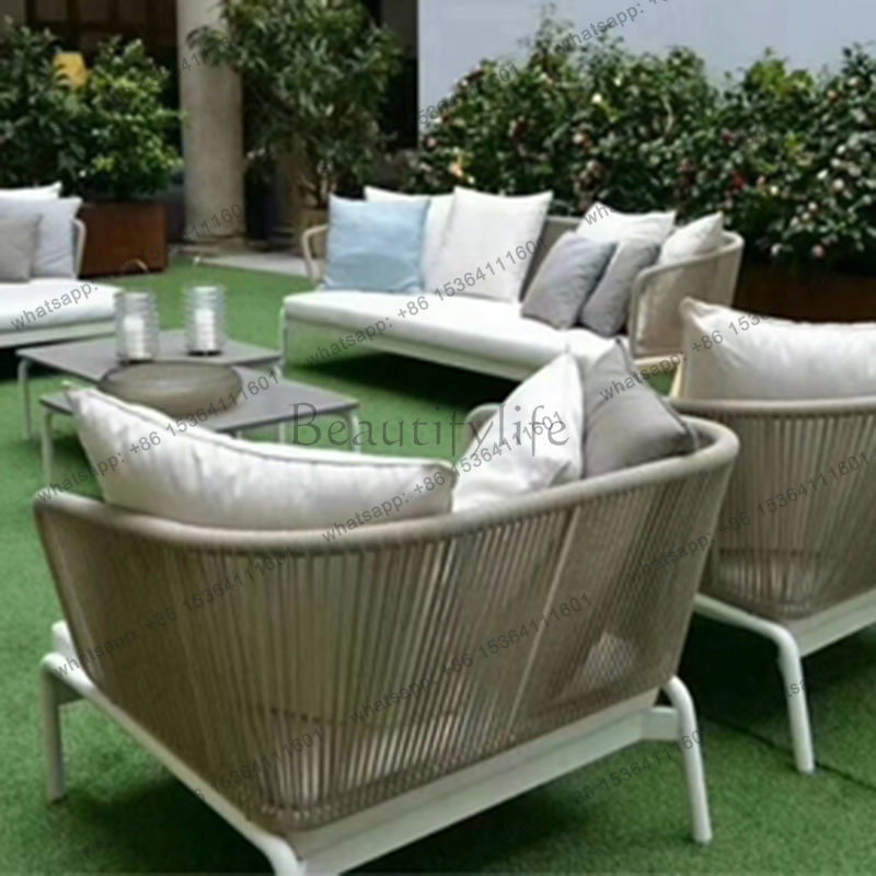 LJY Outdoor Backyard Garden Fu - Outdoor Furniture Upholstery avaliação e preço
