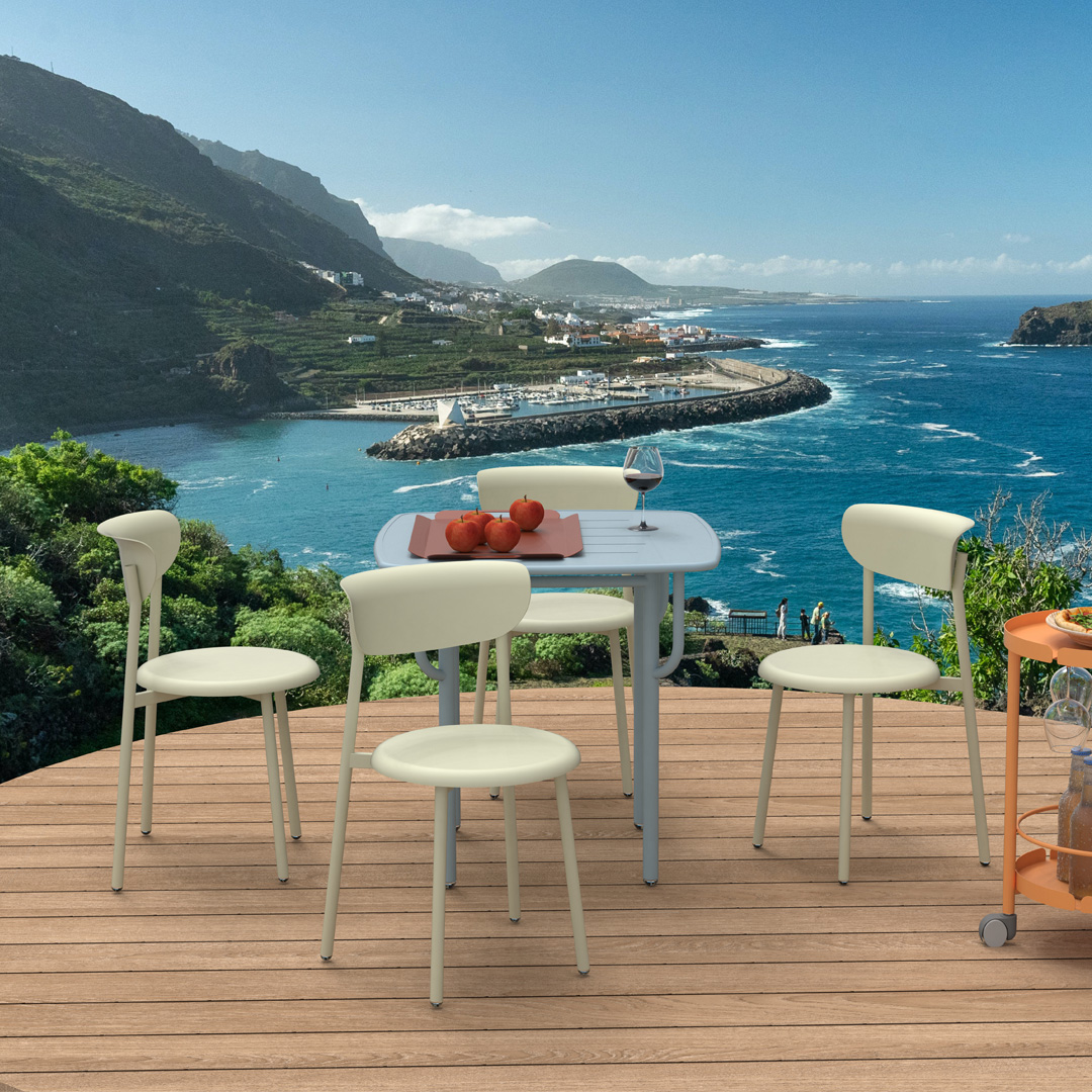 Morden Style Outdoor Restauran - Outdoor Furniture Dining Set avaliação e preço