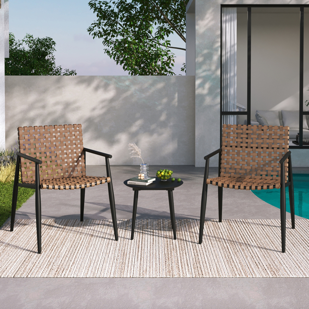 PE Rattan Outdoor Chat Set 2 C - Outdoor Furniture On Sale avaliação e preço