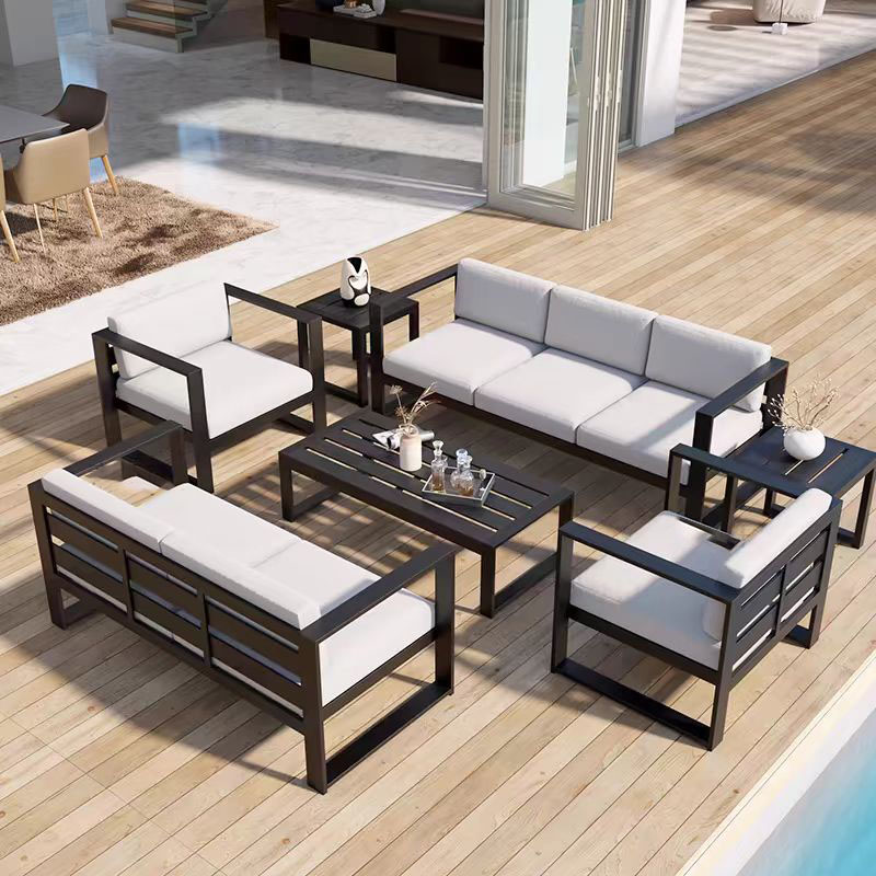 Modern Style Aluminum Patio So - Outdoor Furniture Dining Set avaliação e preço