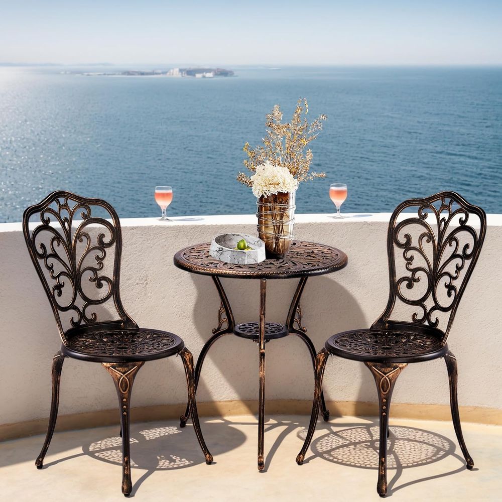All-Weather Outdoor Bistro Set - Outdoor Furniture On Sale avaliação e preço
