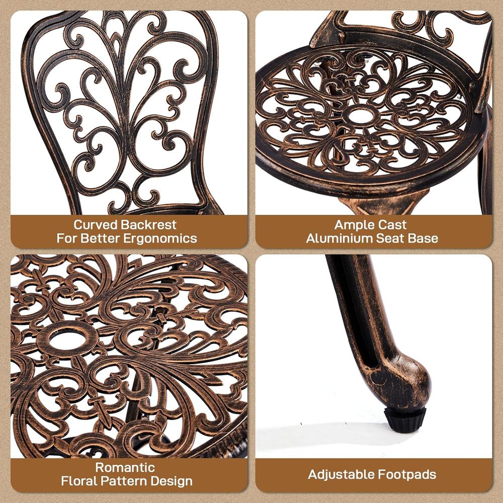 All-Weather Outdoor Bistro Set - Outdoor Furniture On Sale avaliação e preço