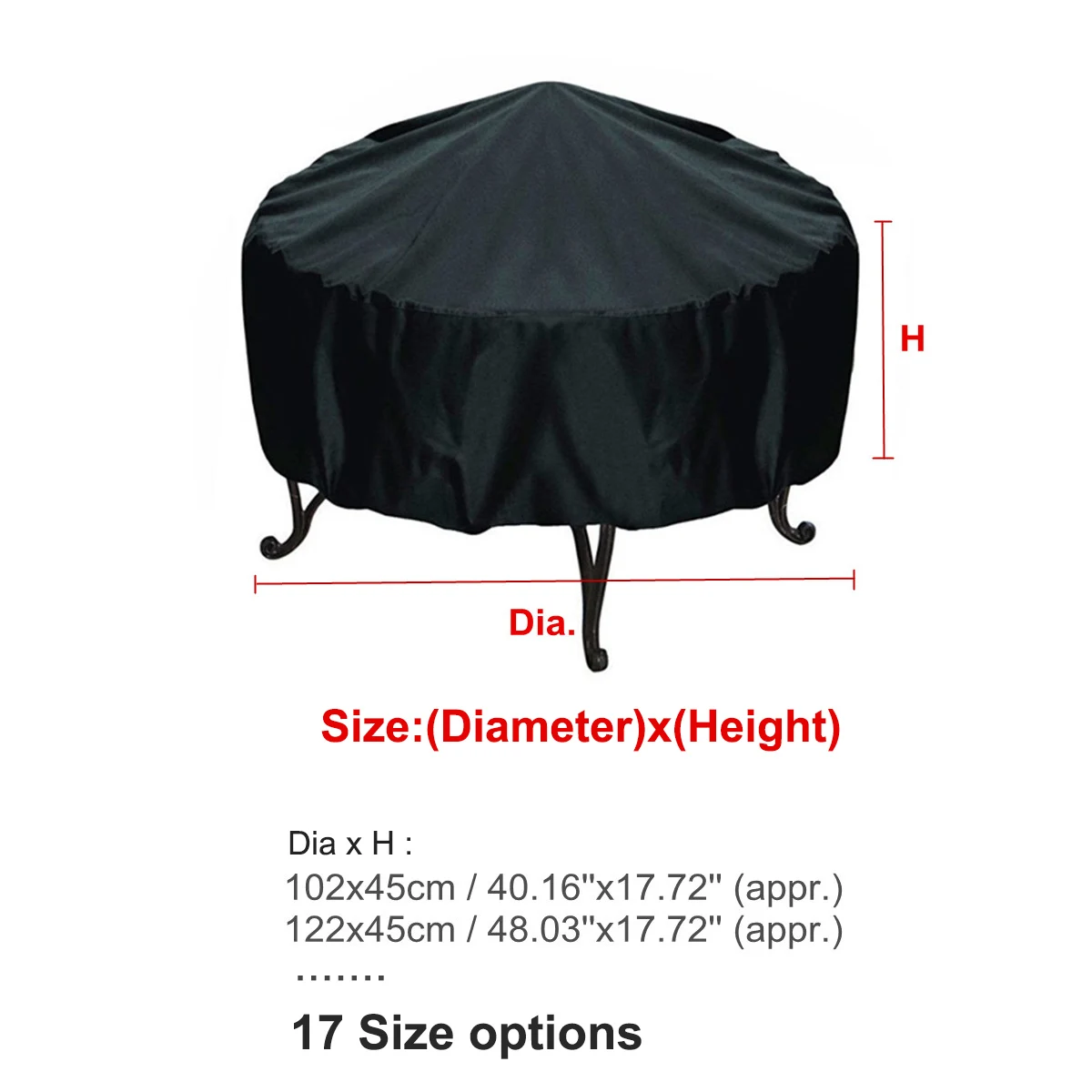Waterproof Patio Fire Pit Cove - Outdoor Furniture And Fire Pit avaliação e preço
